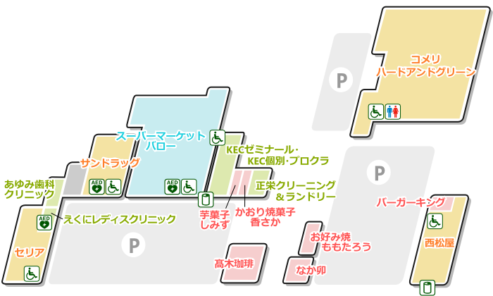 京田辺フロアマップ
