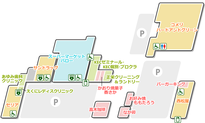 京田辺フロアマップ